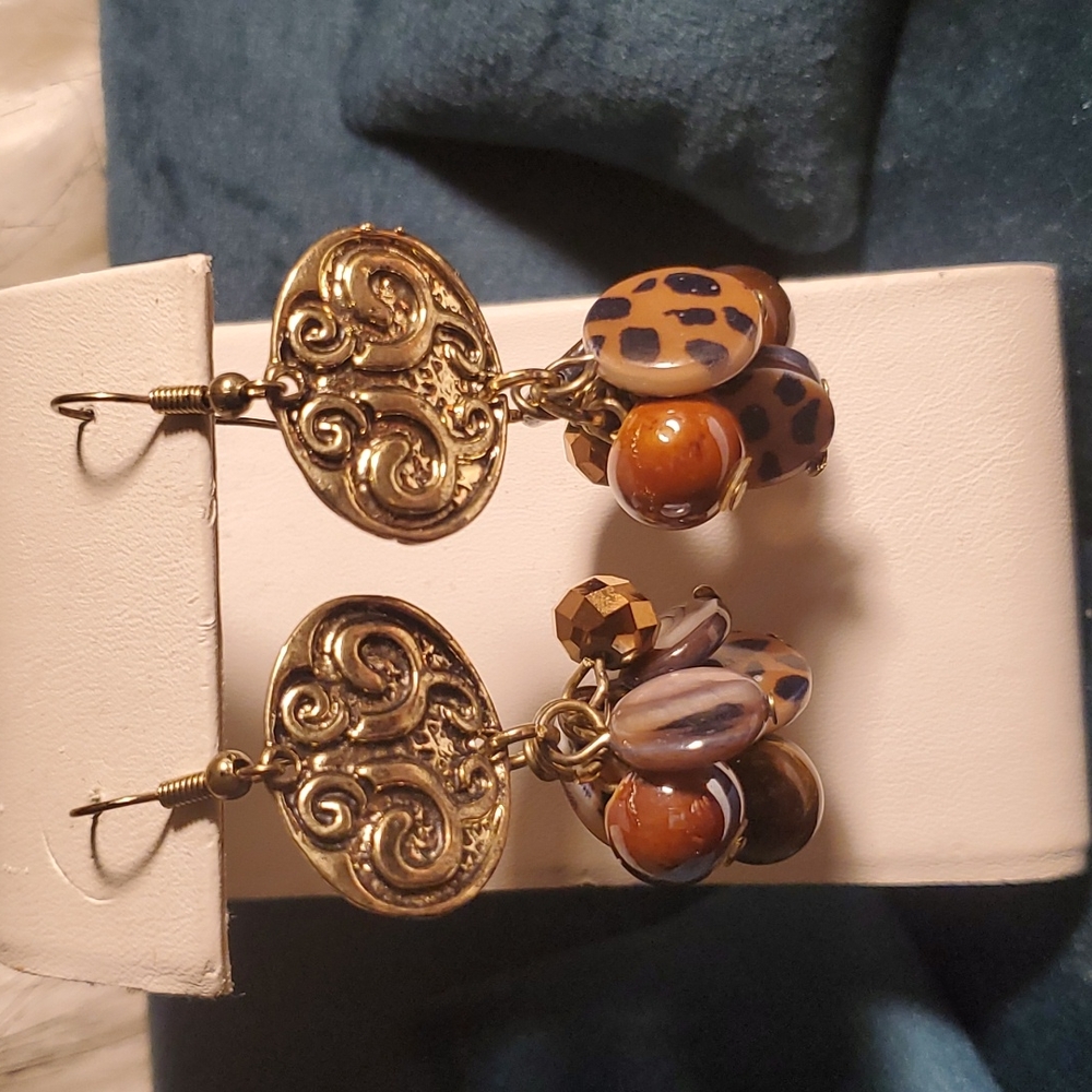 Beaded Dangle Earrings